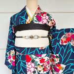【振袖】青・菊