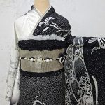 【振袖】黒・蝶