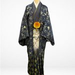 【男性袴】黒/金・ちらし