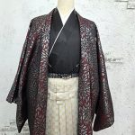 【男性袴】赤・菊