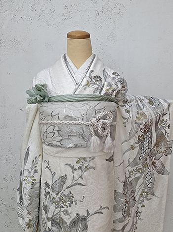 【振袖】白・百合