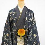 【男性袴】黒/金・ちらし