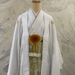 【男性袴】白・菊菱