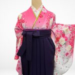 【卒業袴】ﾋﾟﾝｸ・ﾊﾞﾗ