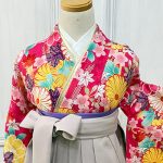 【卒業袴】ﾋﾟﾝｸ・菊