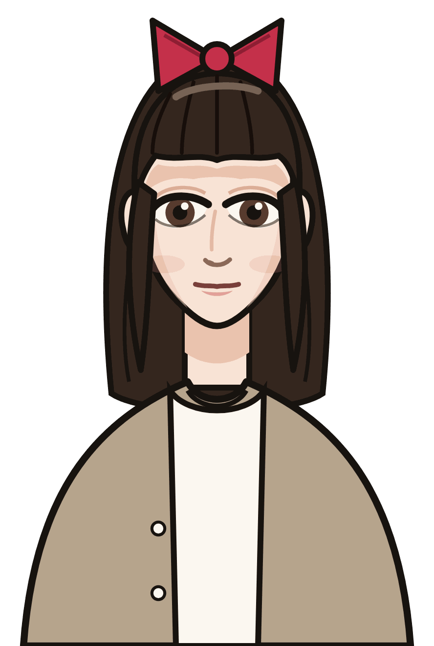 期待する女子学生